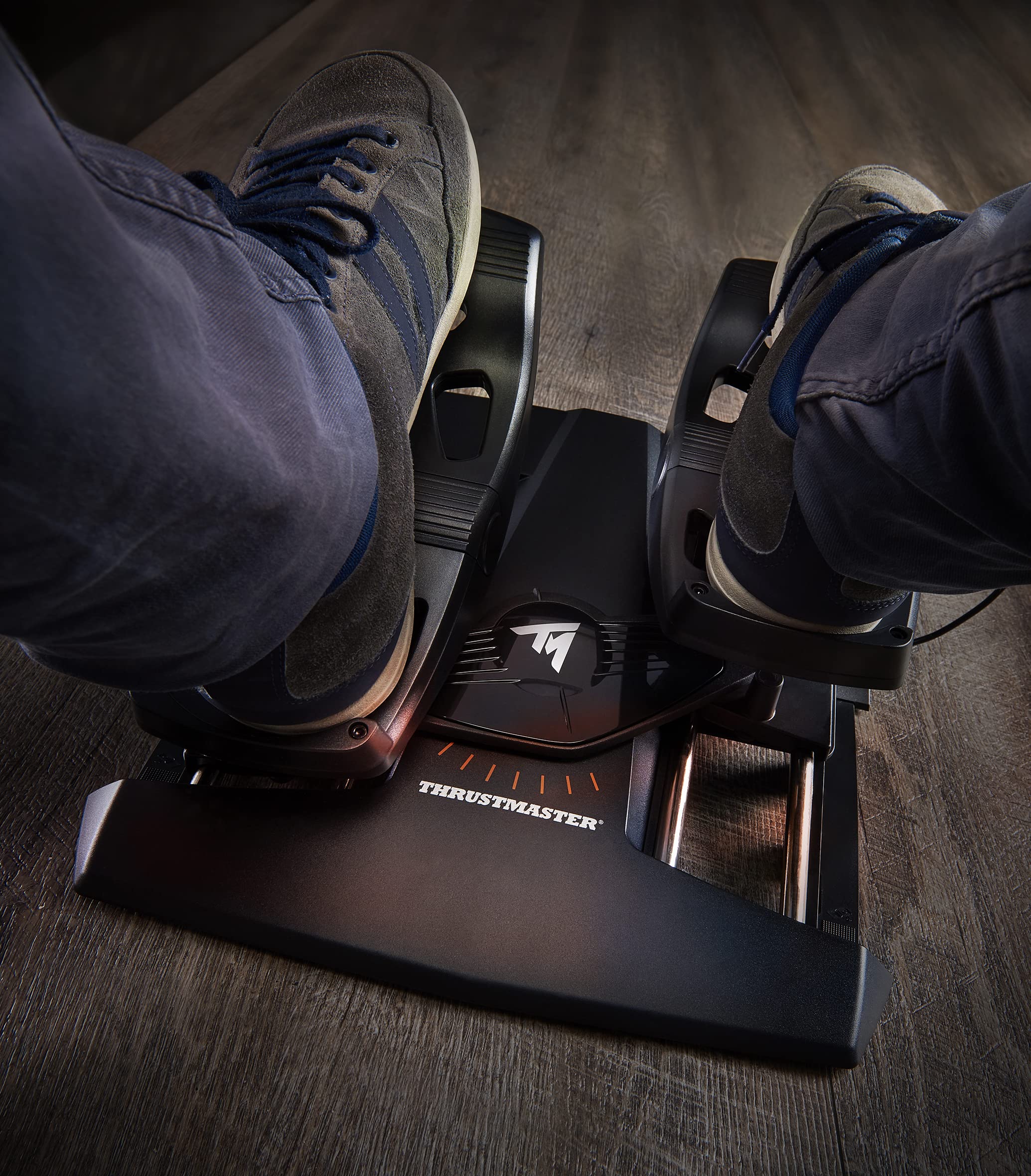 Thrustmaster Tfrp - T. Flight Rudder Pedals - Compatible En Pc Con Todos Los Joysticks Del Mercado Thrustmaster Tfrp - T. Flight Rudder Pedals - Compatible En Pc Con Todos Los Joysticks Del Mercado